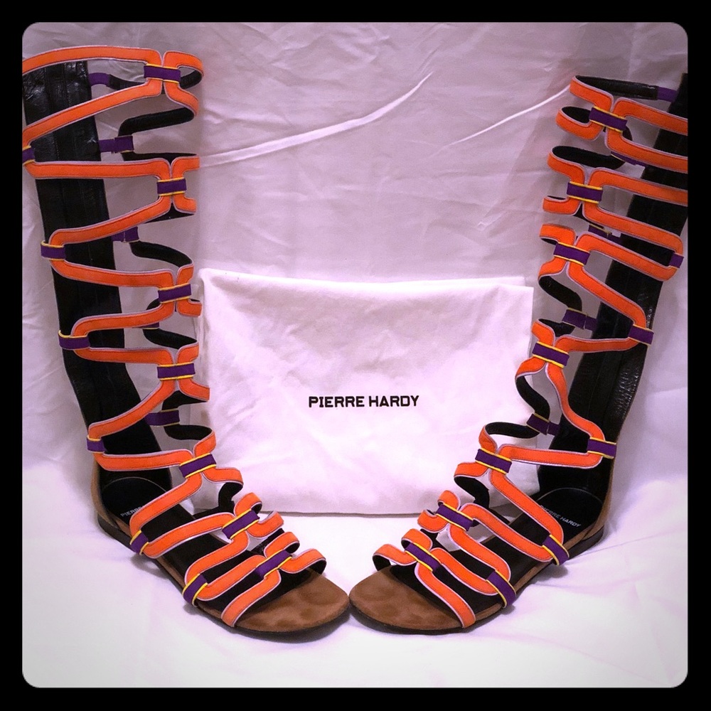 Pierre Hardy Gladiator Sandals